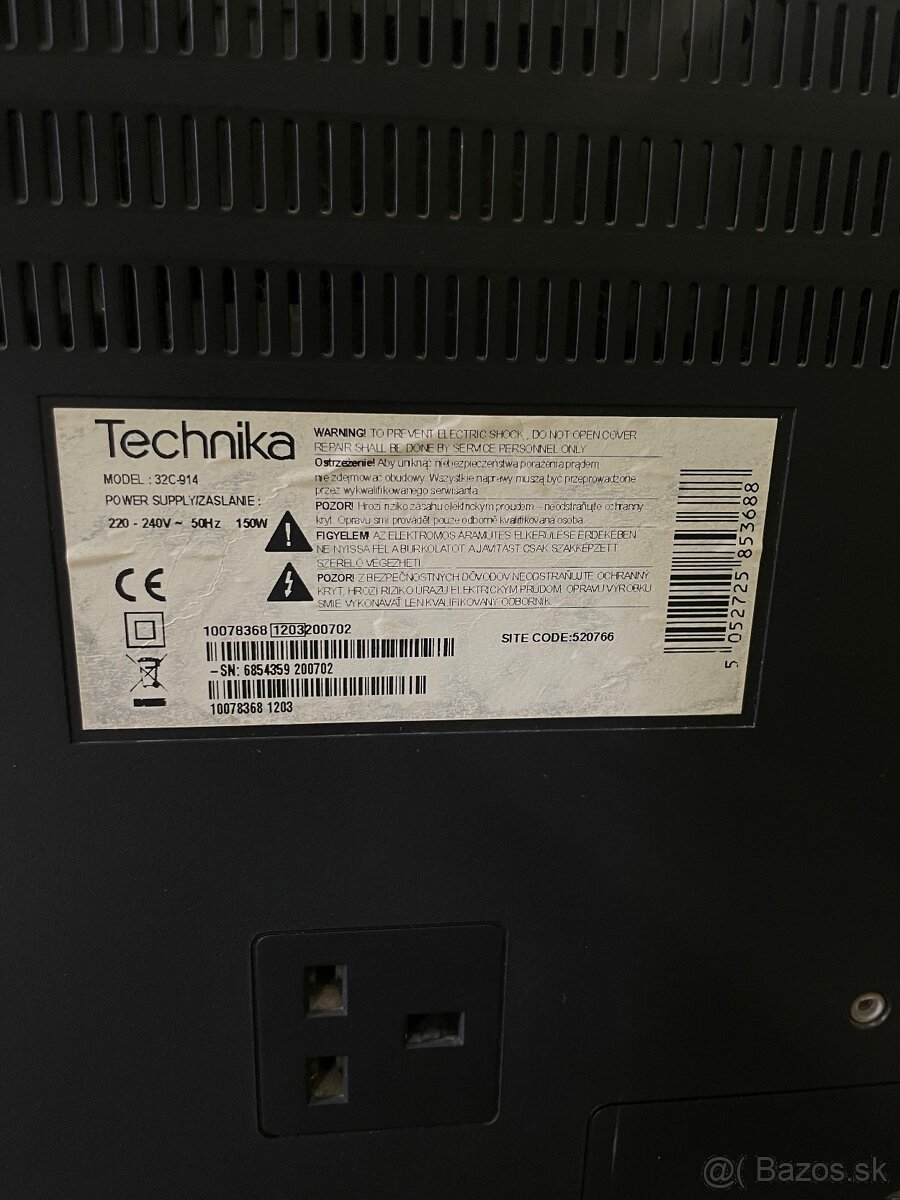 Televízor Technika 32" (81 cm) – plne funkčný - 3