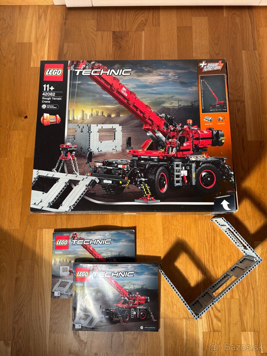 Lego 42082 - Rough Terrain Crane (návody + krabica) - 3