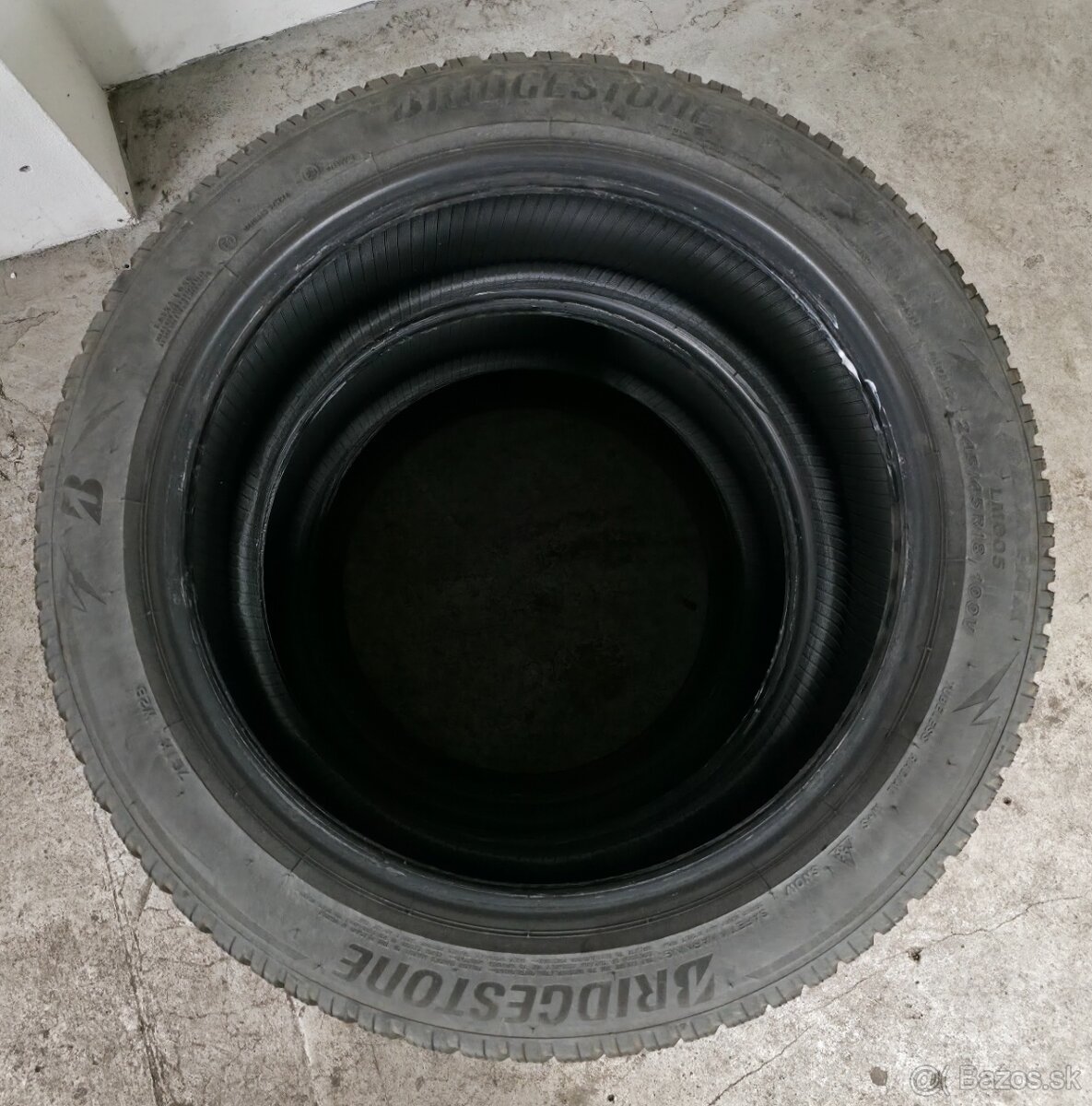 Zimne pneu 245/45 r18 bridgestone - 3
