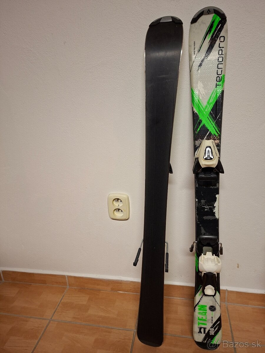 Predám detskè lyẓ̌e tecnopro 100cm - 3