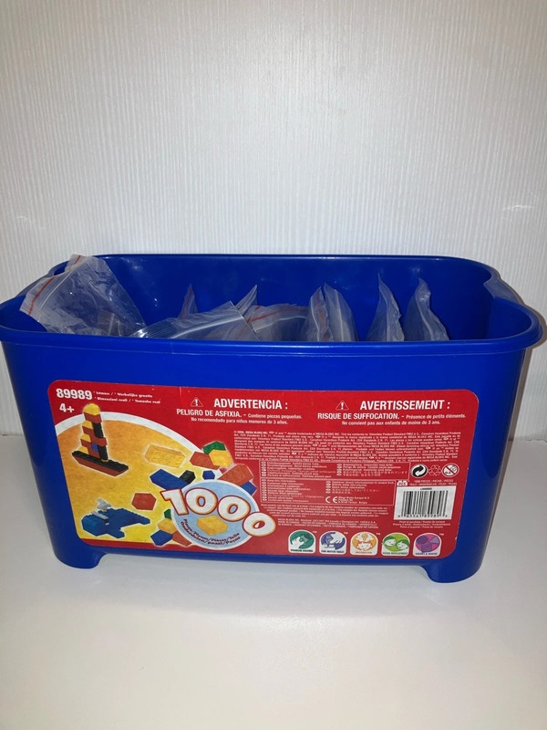 Vyse 1200 ks dielikov, kociek zn. Mega Blocks - 3