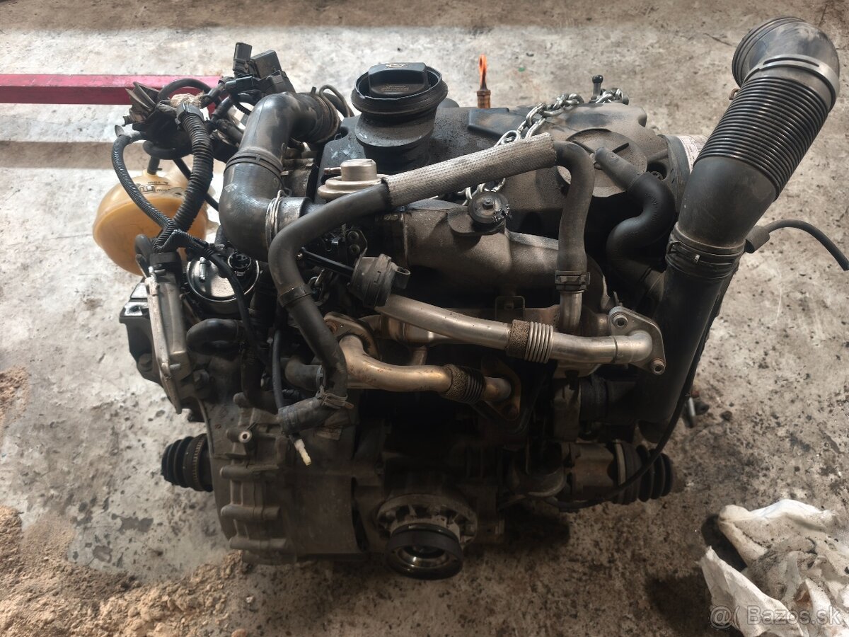 Predám motor 1.9tdi 85kw BVK - 3