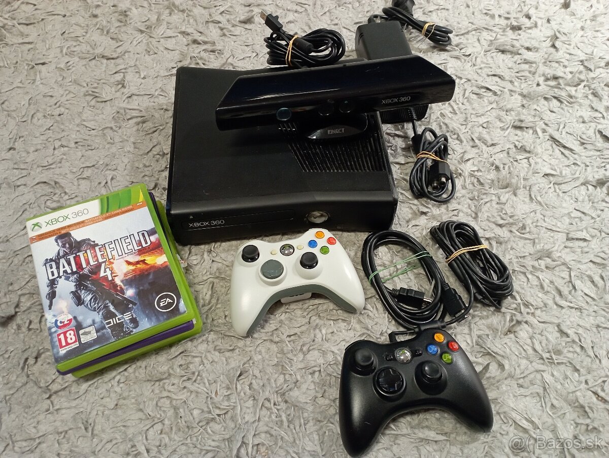 XBOX 360 SLIM 250GB HDD aj s kinectom - 3