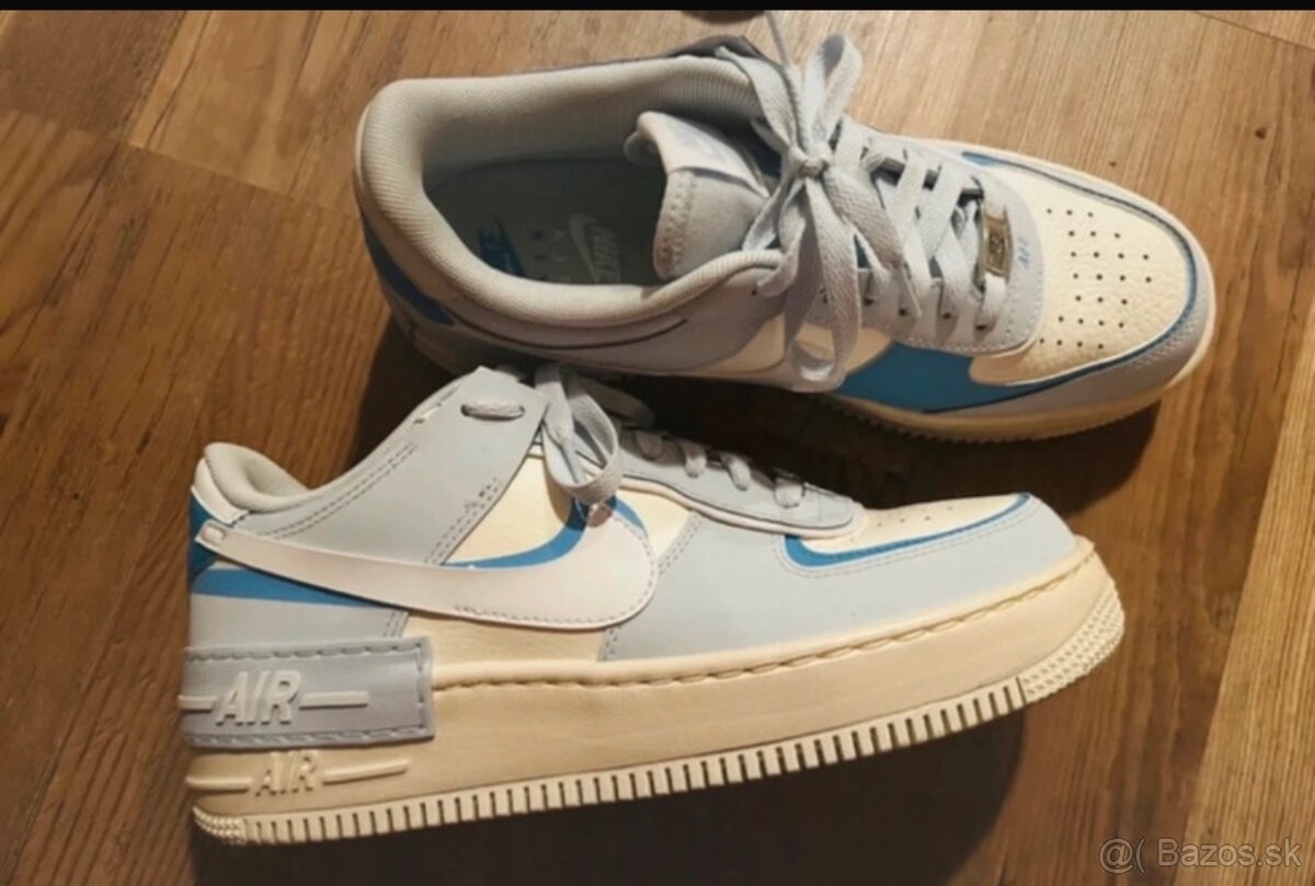 NIKE AIR MODRÉ - 3