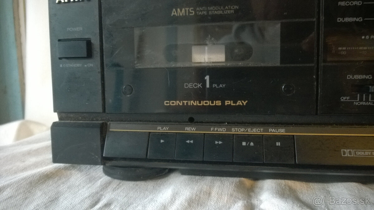 aiwa dvojdeck dolby B NR AMTS - 3