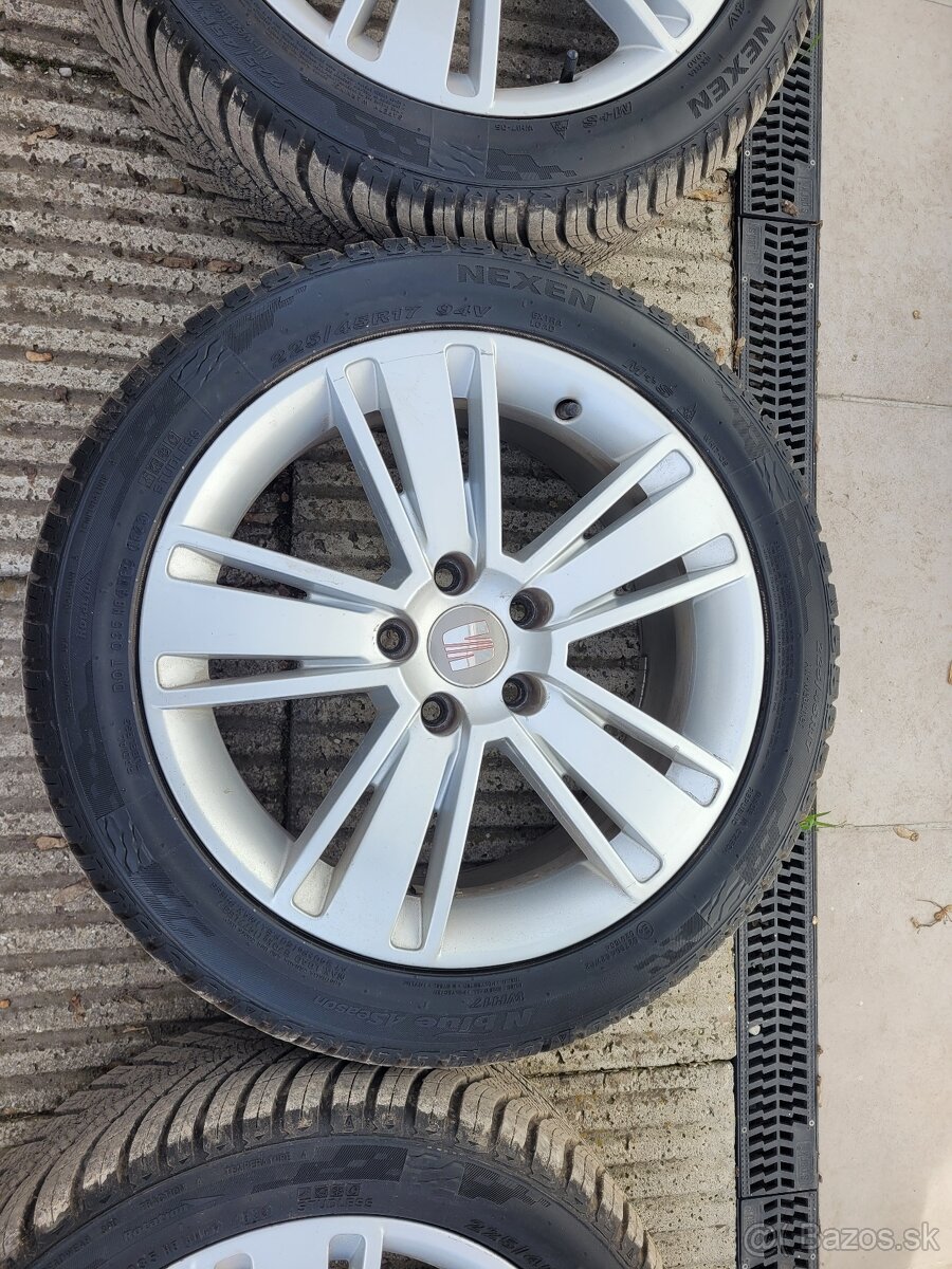 225 45 R17 Alu 5x112 Celoročné pneu NEXEN - 3