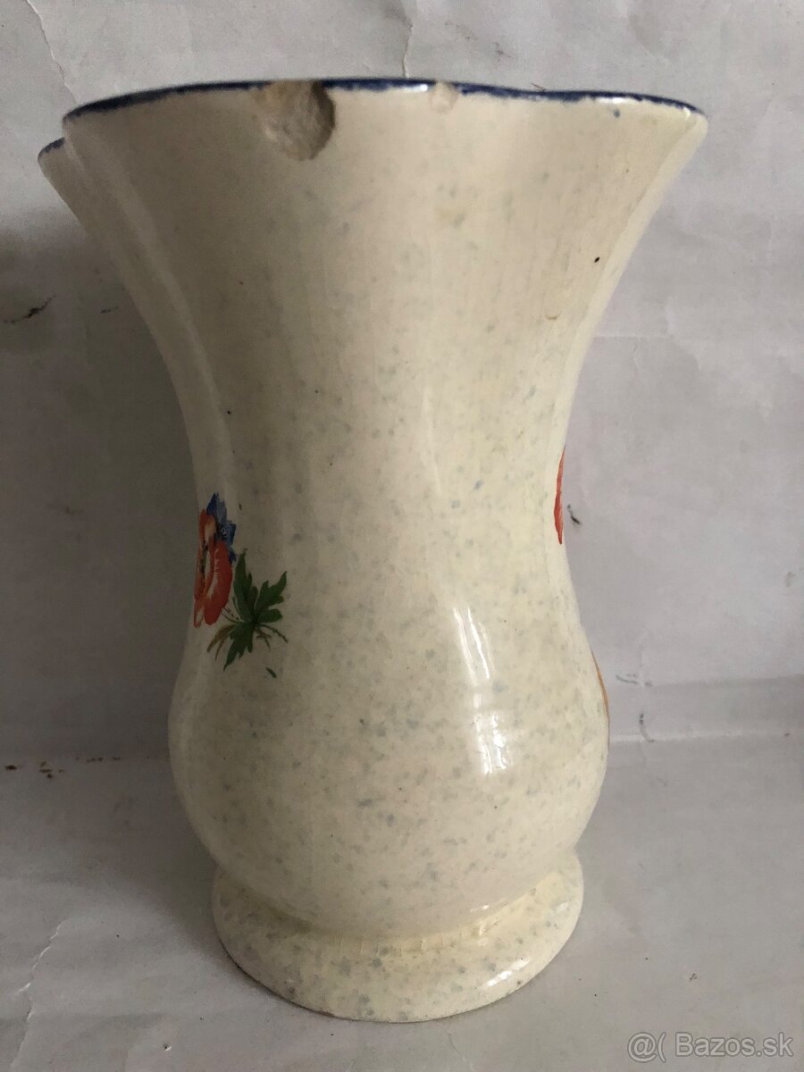 Vileroy boch starozitna vaza vlci mak vlcie maky - 3