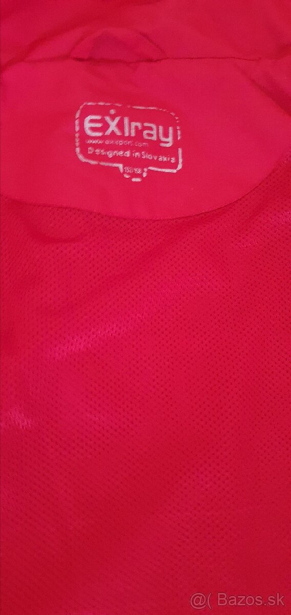 Červená prechodná bunda EXIray č.152/158 - 3