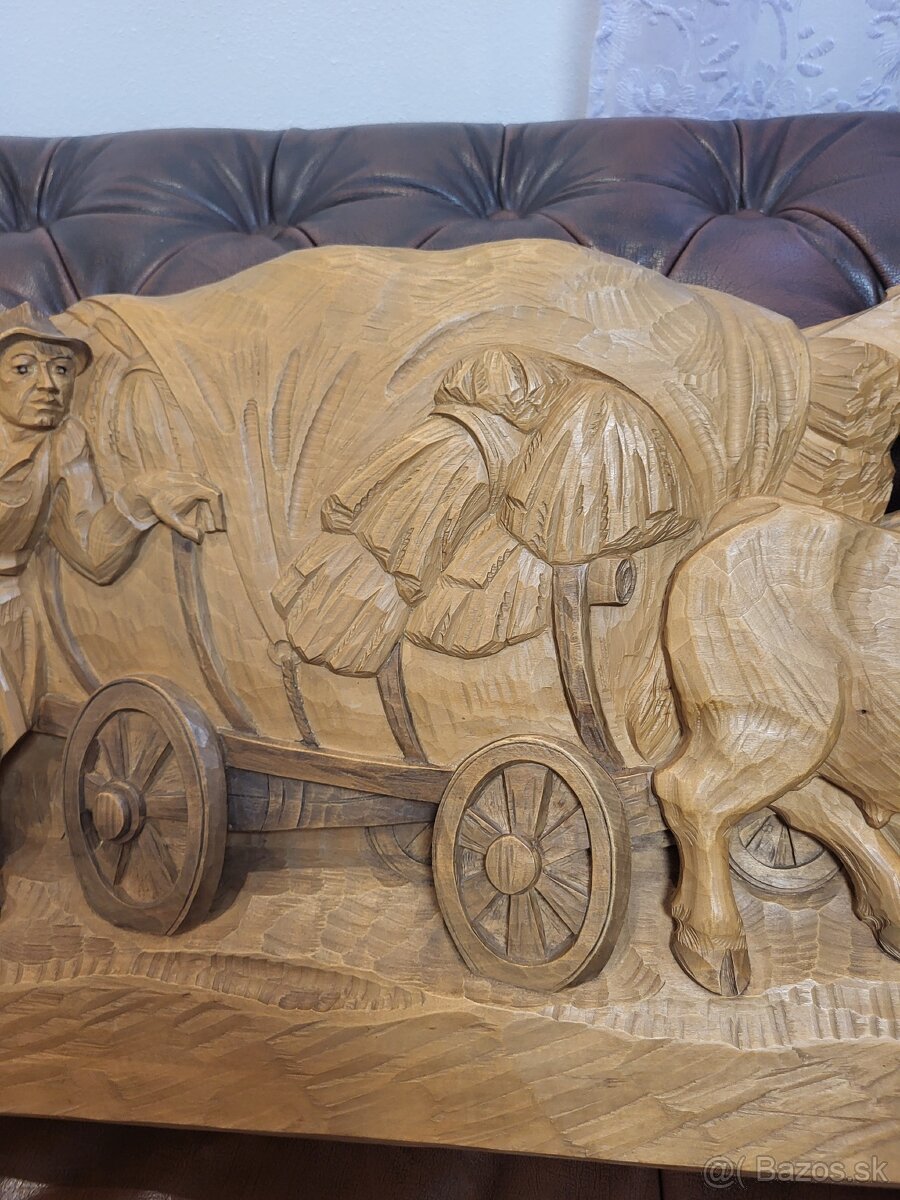 Dreveny obraz vyrezavany - 3