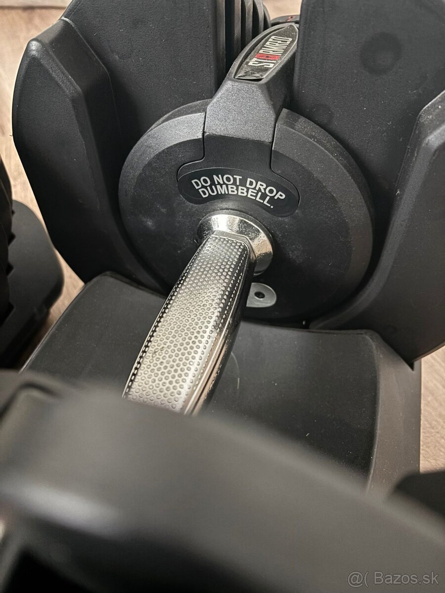 Predám nastaviteľné činky Stormred – 2 ks (5–40 kg) - 3