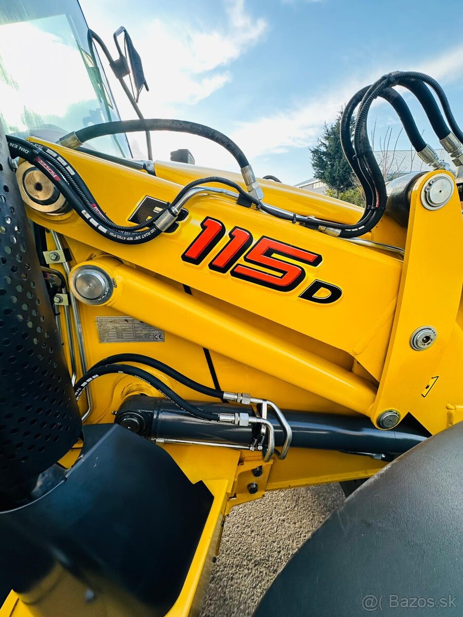 New holland B115 / 2023 , 986 hodin traktor bager - 3