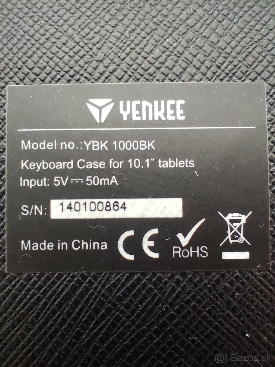 Obal s klávesnicou na tablet - 3