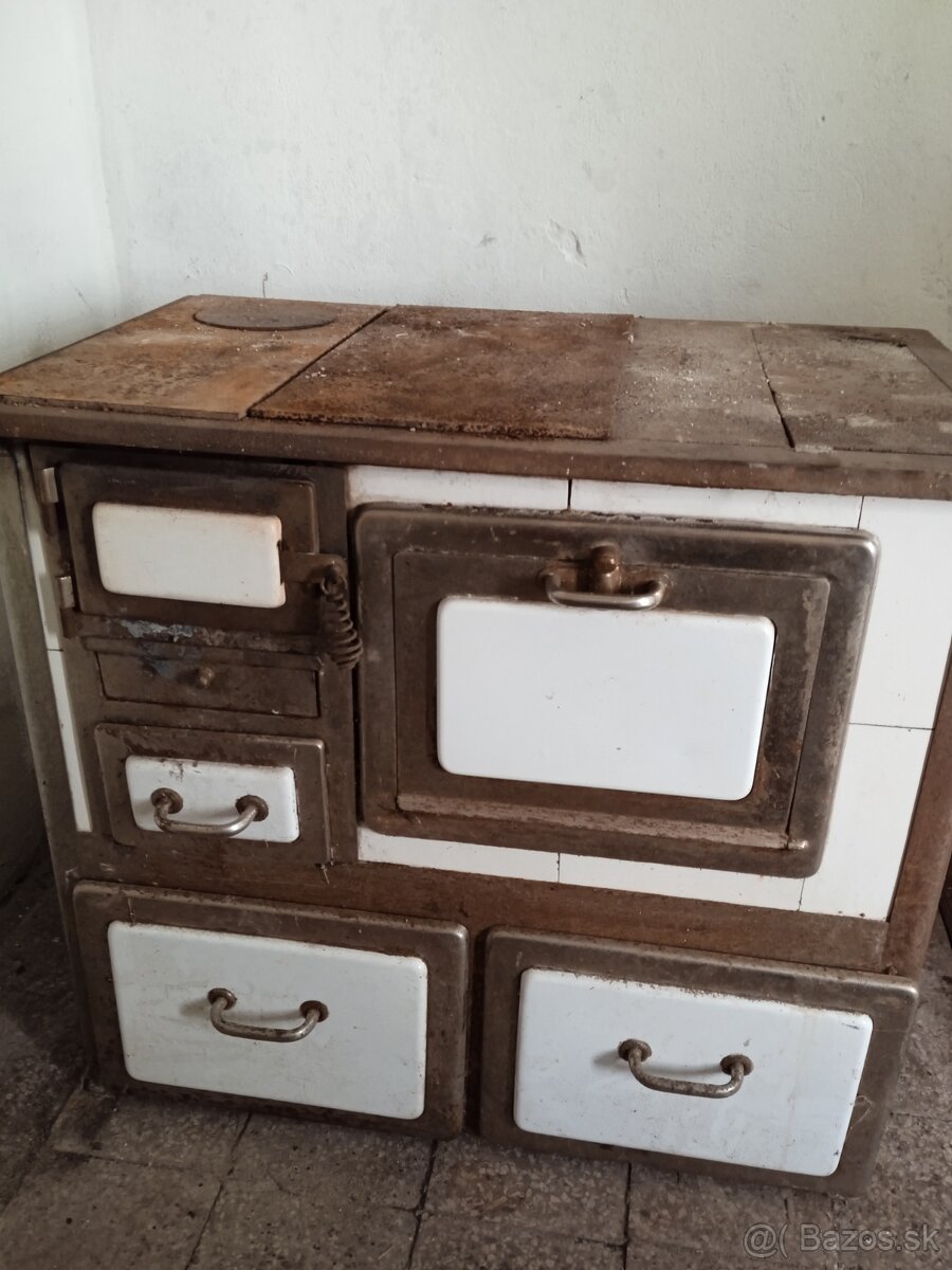 Kachlový sporák na drevo - 3