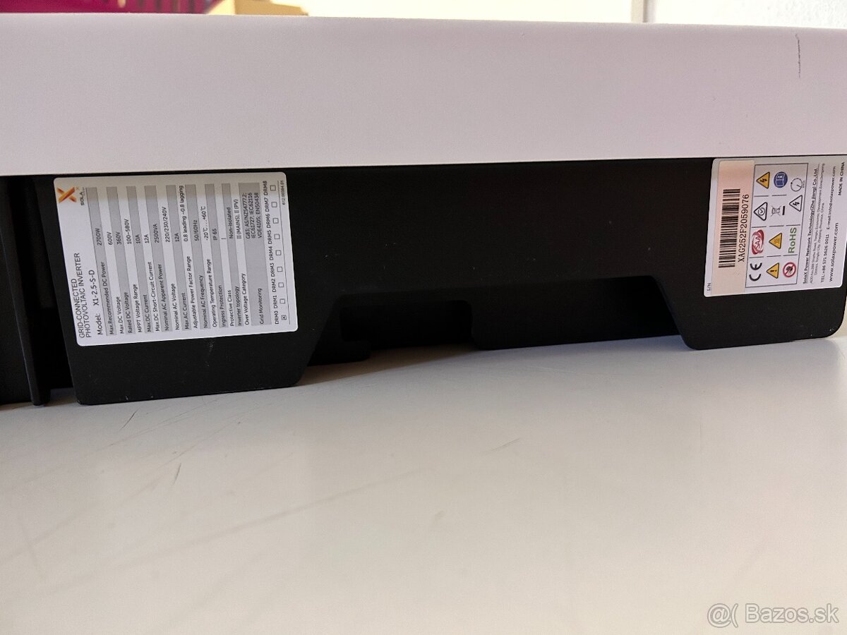 Menič napätia SOLAX X1-2,5-S-D Model - 3