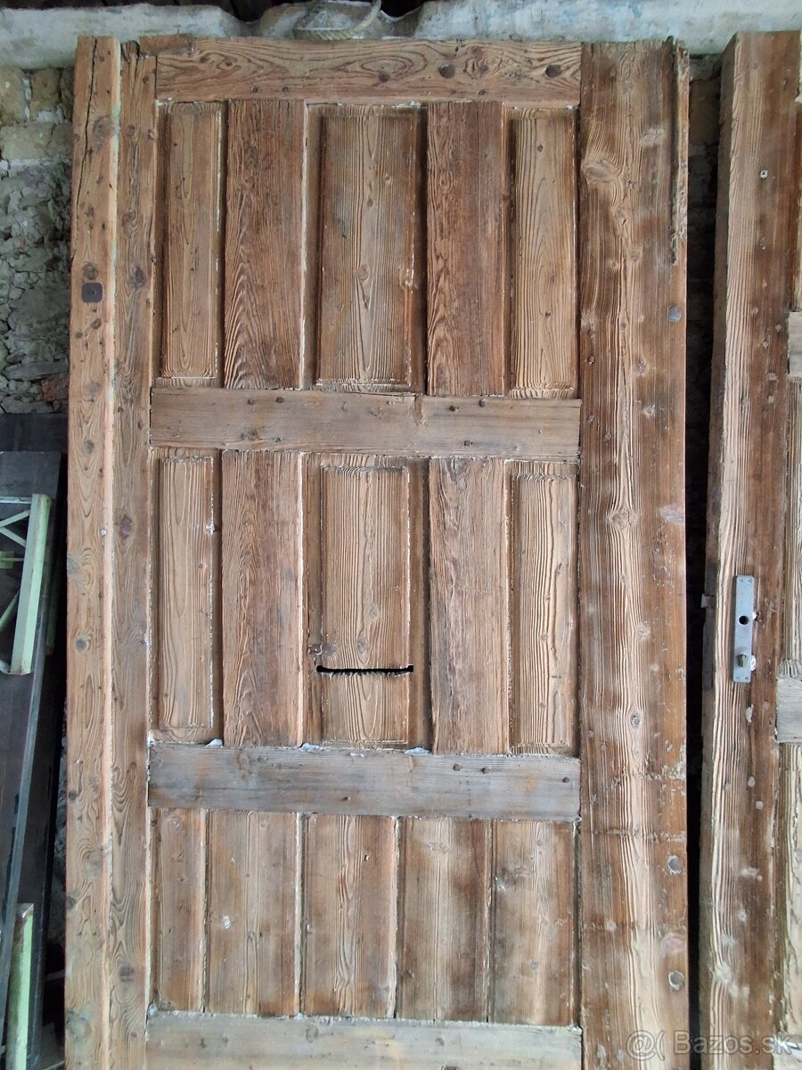 Drevenná masívna brana - 3