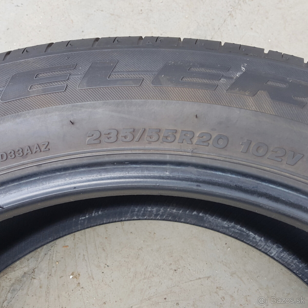 Letné pneumatiky 235/55 R20 BRIDGESTONE - 3