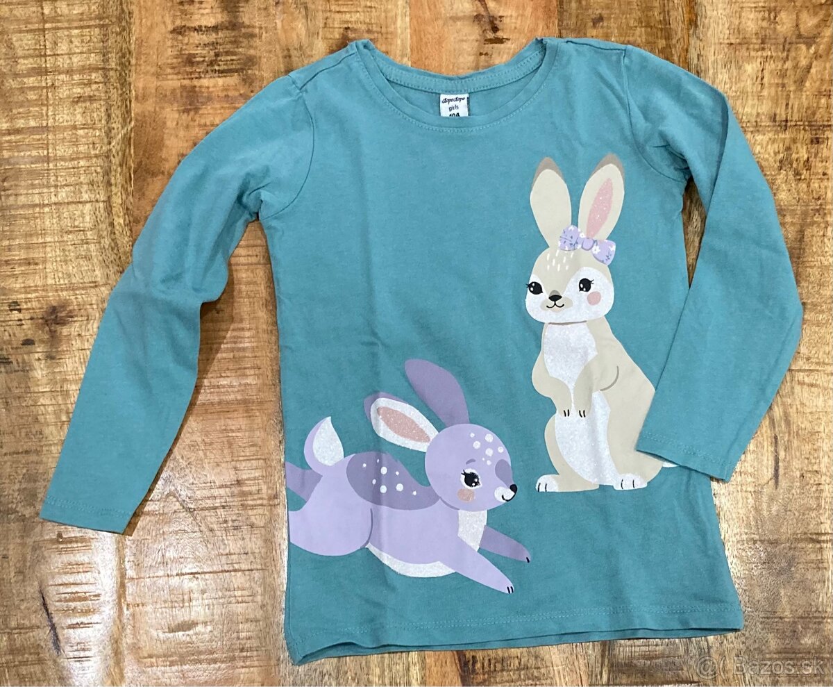 Tričká s dlhým rukávom, 3-4 roky/104 cm - 3