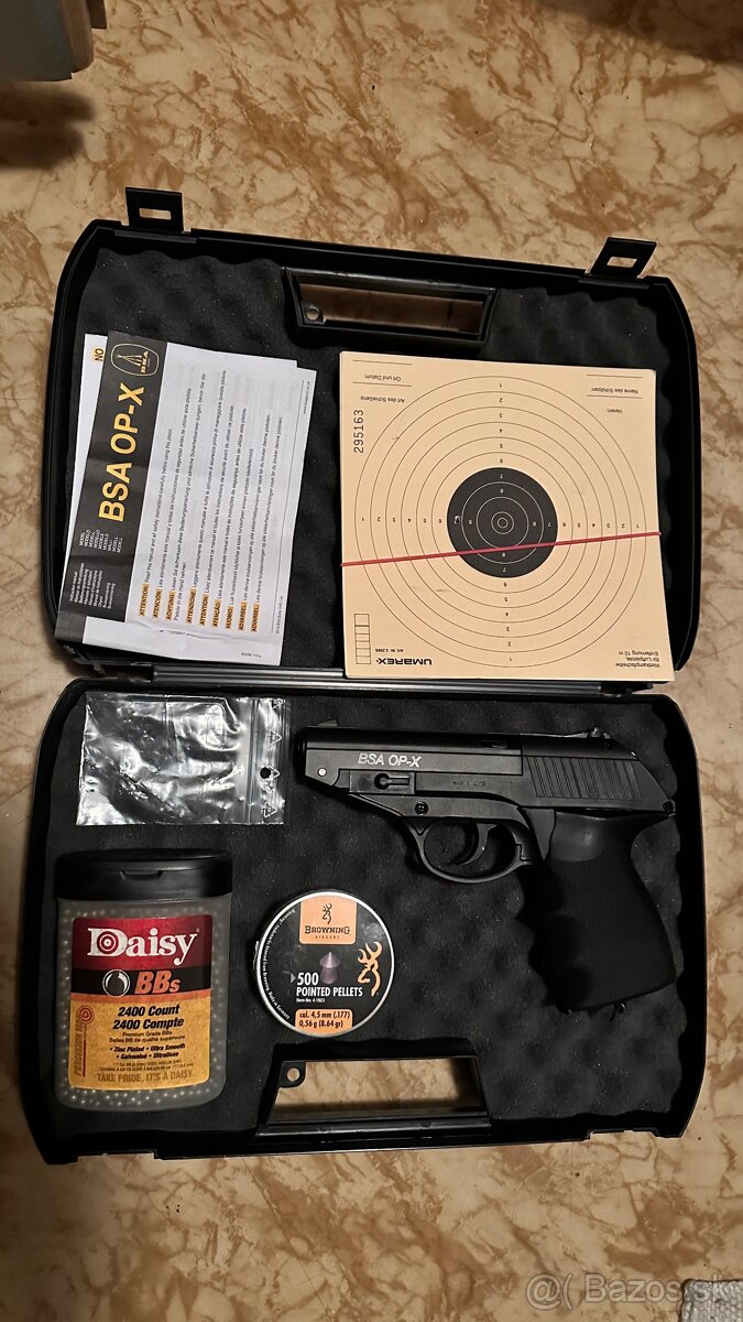 Predam pistol na co2 -BBS broky - 3