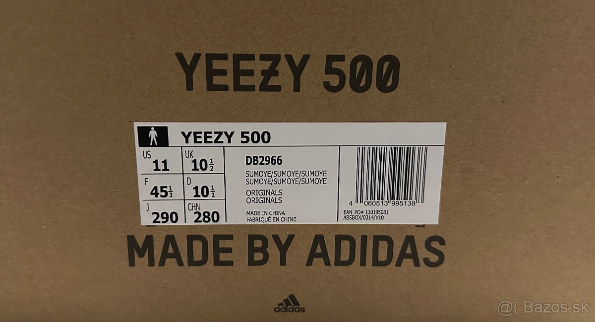 Predám Adidas Yeezy 500 Super moon yellow, 45 1/3 - 3