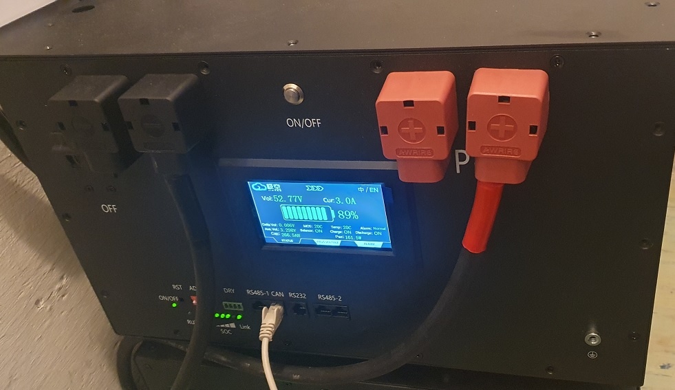 LIFEPO4 batéria k FVE 51,2V; 280/300 AH - 10000cyklov - 3