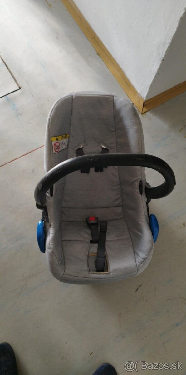Autosedačka / vajíčko AVIONAUT KITE 0-13 kg, svetlo-šedá. - 3