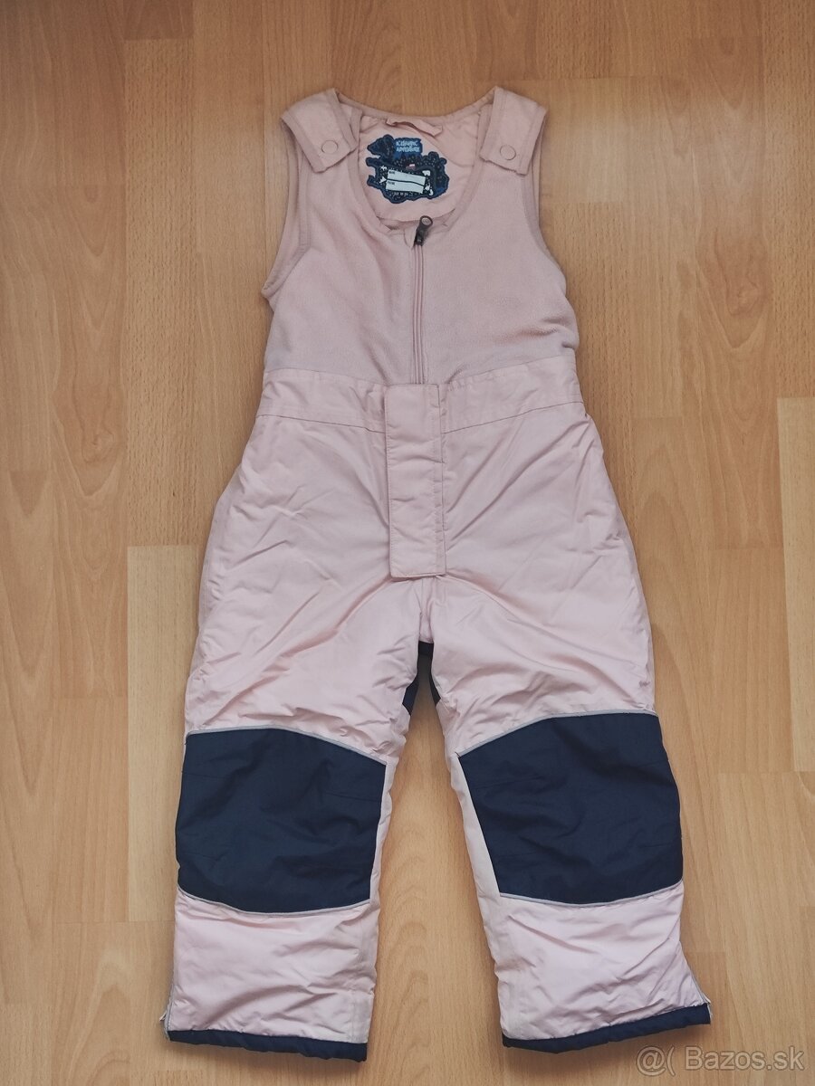 Zimné 98-104 dievčenské oblečenie do snehu - 3