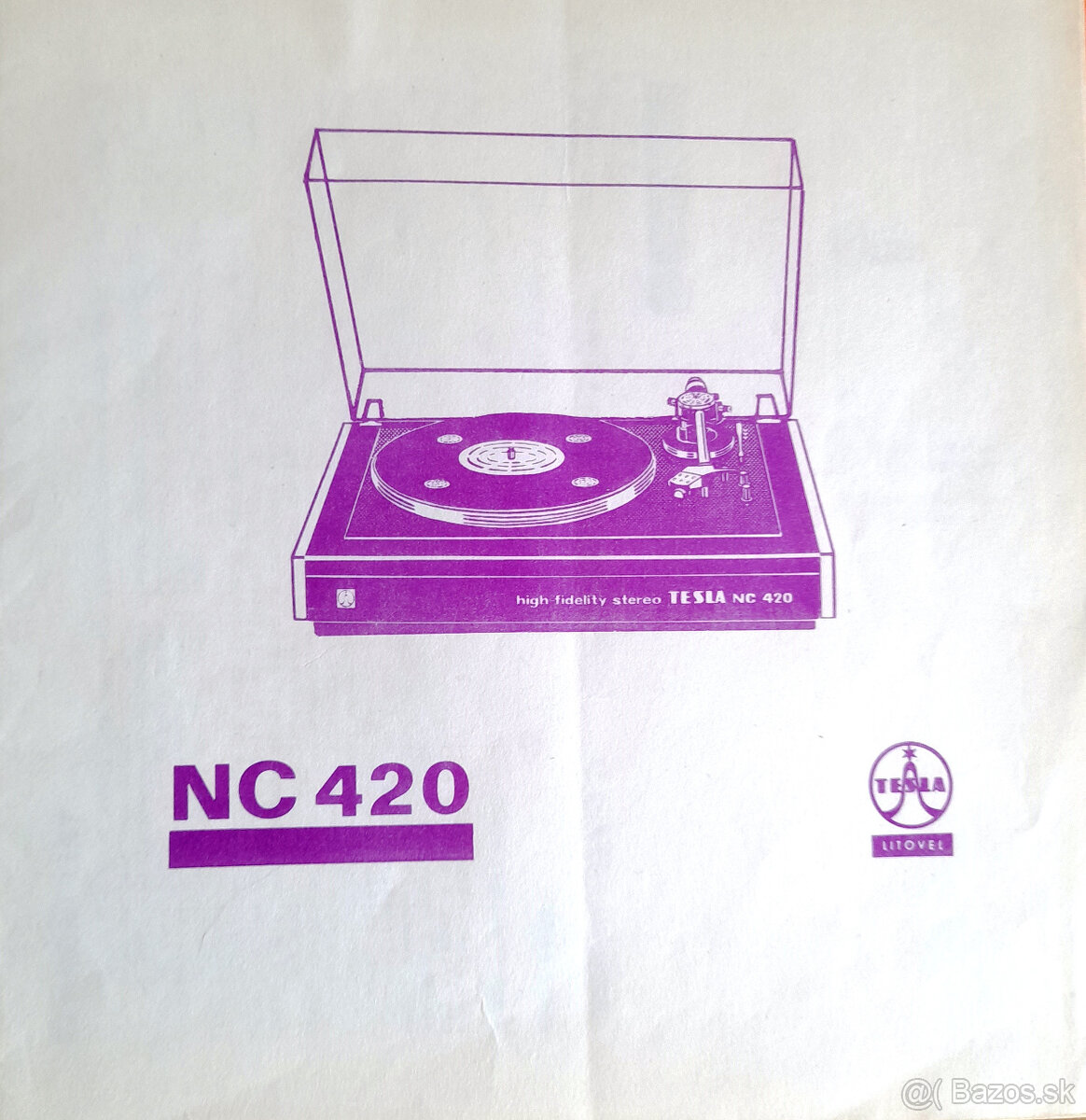 Manuál pre gramofón NC 420 a zosilovač AZS 215 - 3