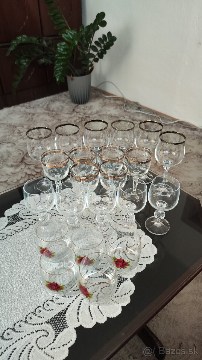 Predám rôzne sklenené poháre - 3
