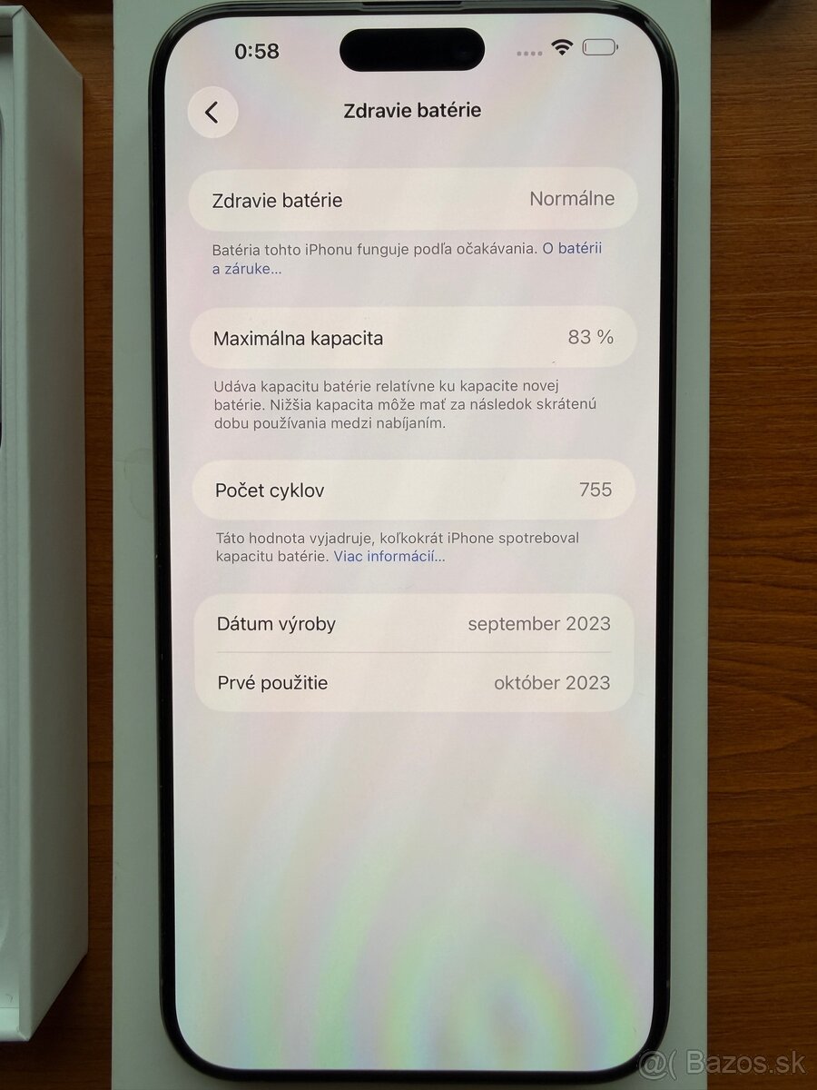 Apple iPhone 15 pro max 256GB Natural Titanium - 3