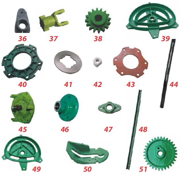 Náhradné diely balíkovač Claas - 3