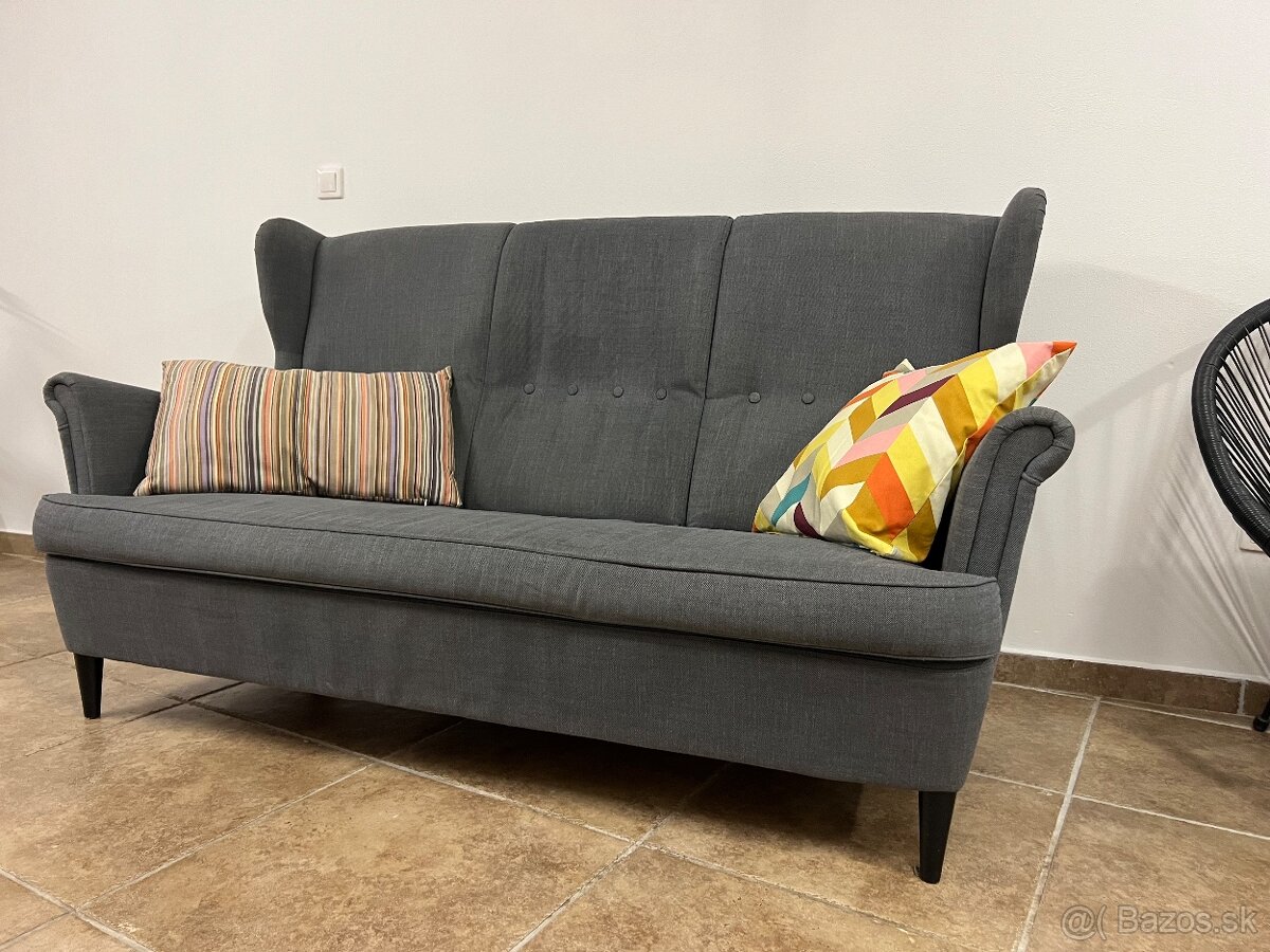 Ikea trojpohovka STRANDMON ušiak - 3