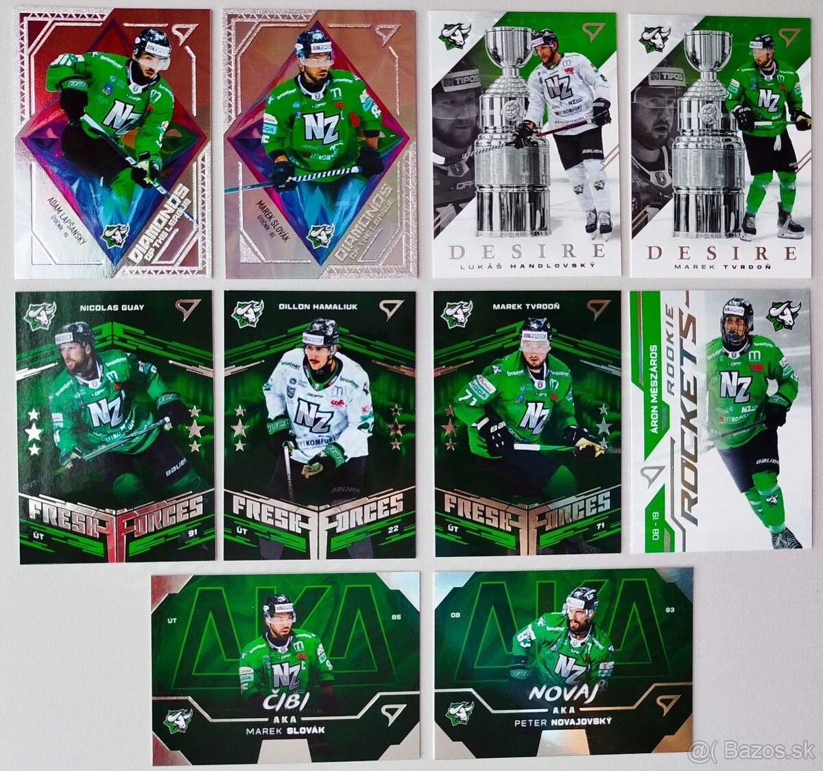 Hokejové kartičky TIPOS EXTRALIGA 2024/2025 - HC NOVÉ ZÁMKY - 3