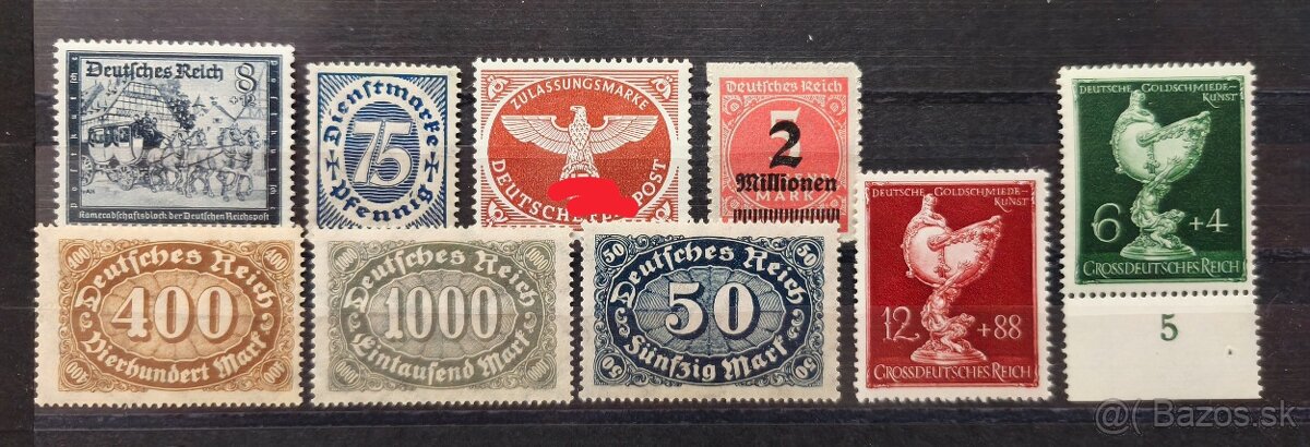 Známky Nemecko DR - 3