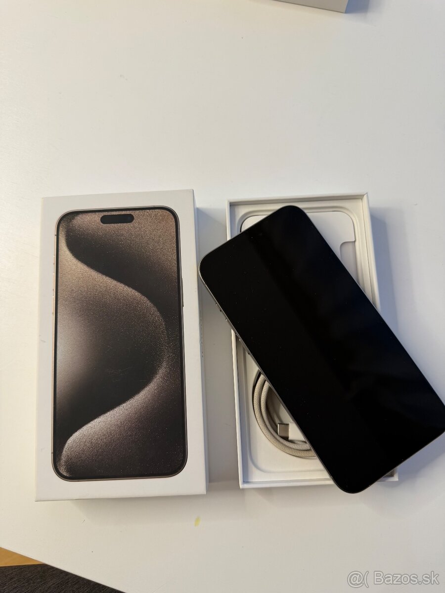 iPhone 15 Pro Max, Natural Titanium, 512 GB - 3