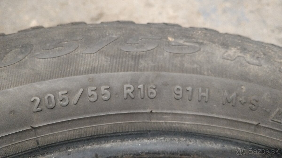 205/55r16 zimne pney pirelli - 3