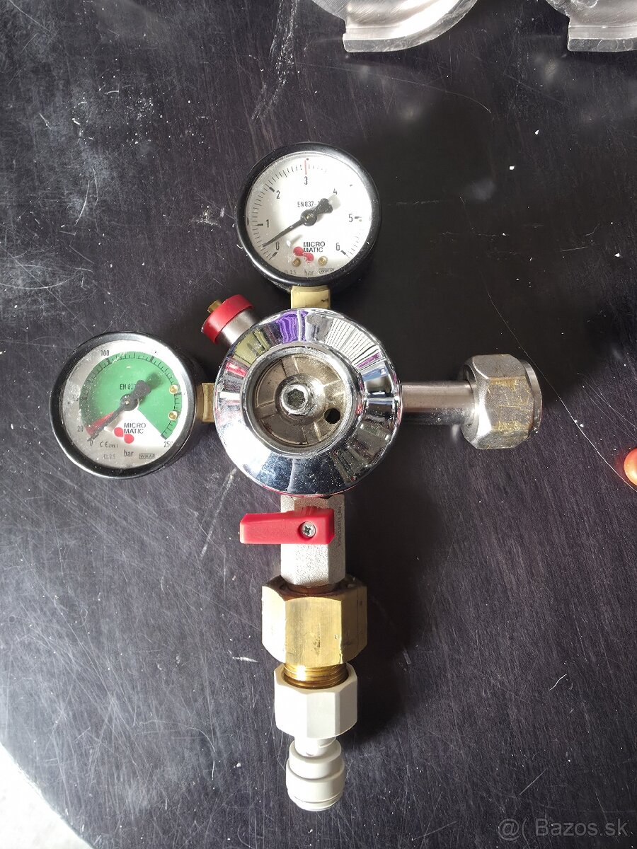 Redukčný ventil, Narazeč plochý CO2 - 3