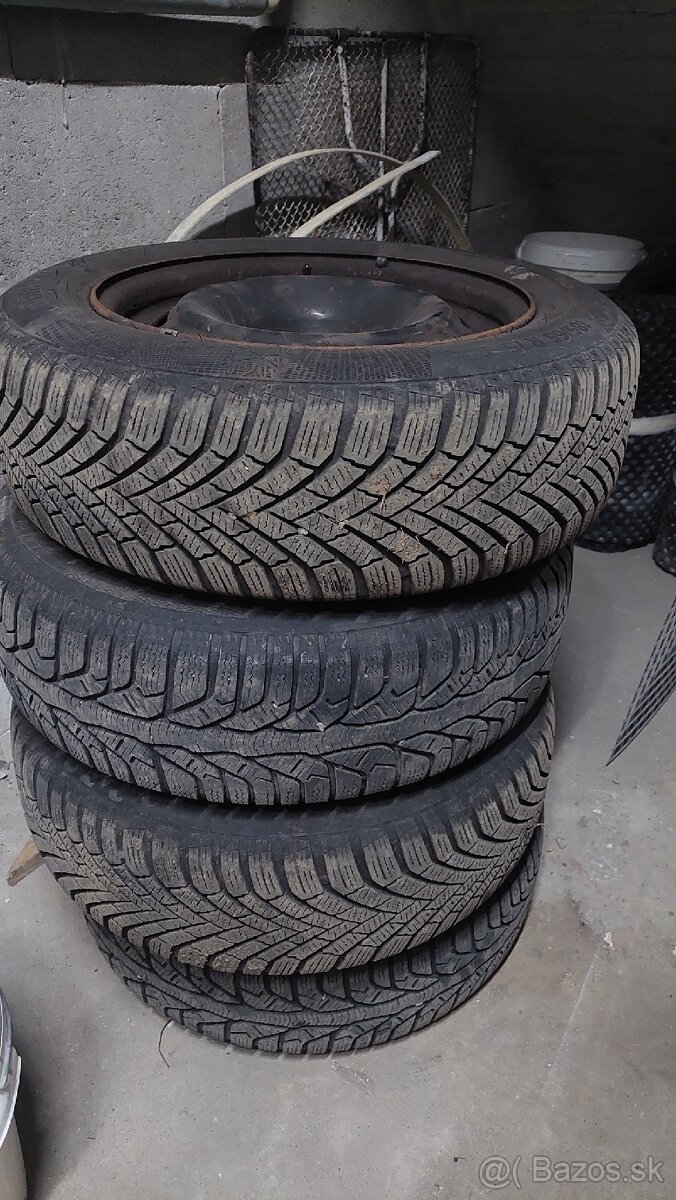 Predám pneumatiky 185/65 R15 – letné,zimné,disky - 3