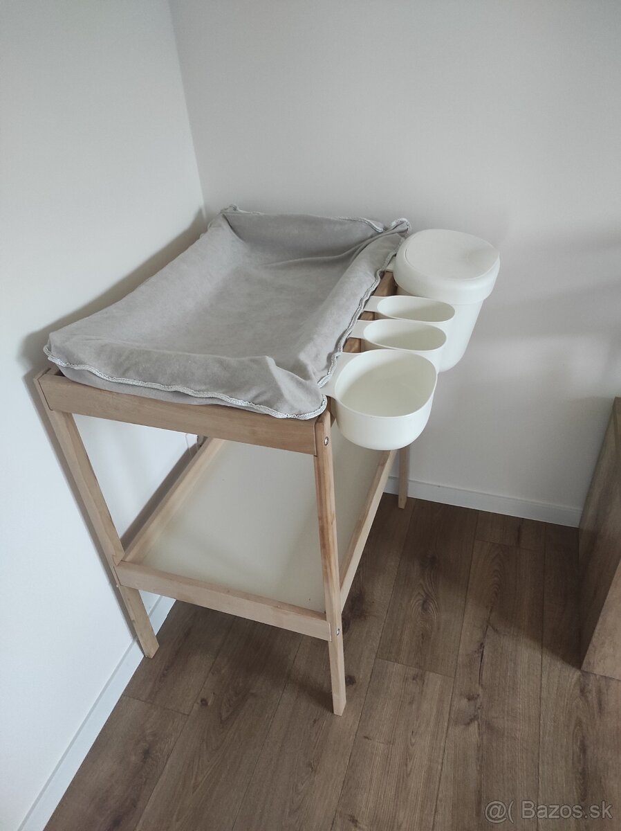 Ikea prebaľovaci pult s príslušenstvom - 3