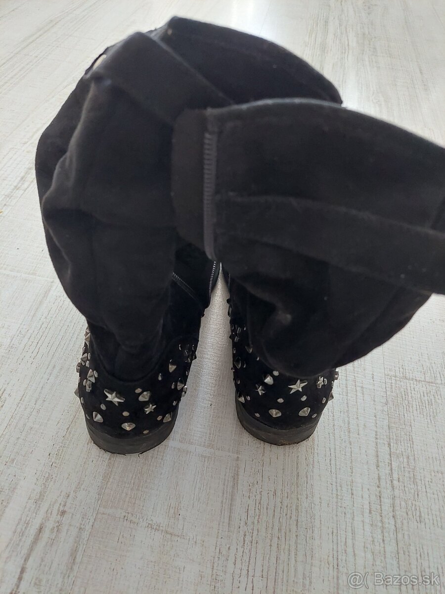 Dievčenské zateplene čižmy - 3