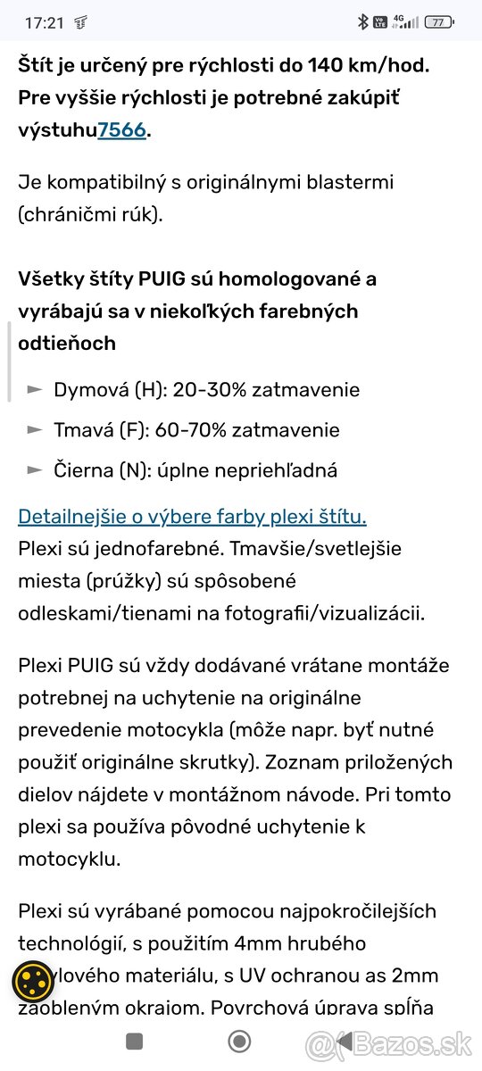 Plexi BMW r 1250 GSA - 3