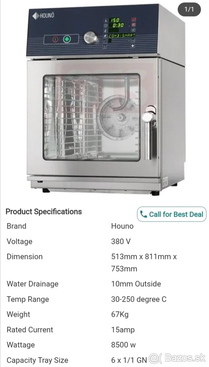 Konvektomat 6x1/1GN - 3