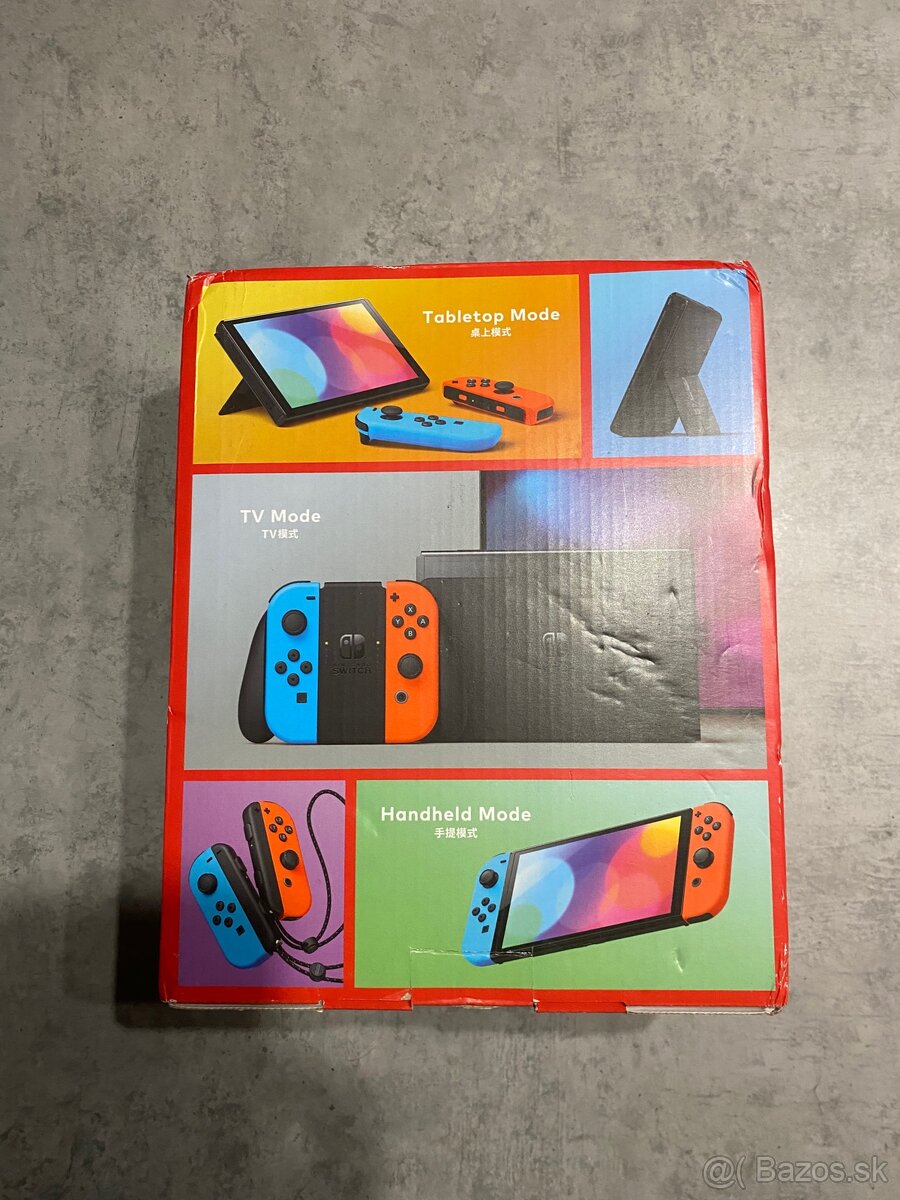 P/V Nové Nintendo Switch OLED + hra Zelda - 3