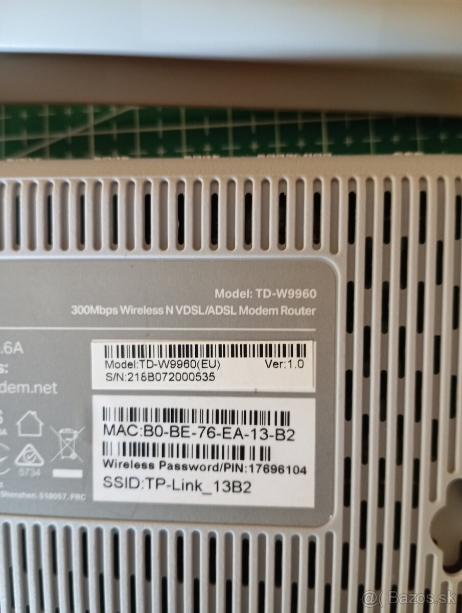 Roter -TP-Link TD-W9960 - PREDÁM - 3