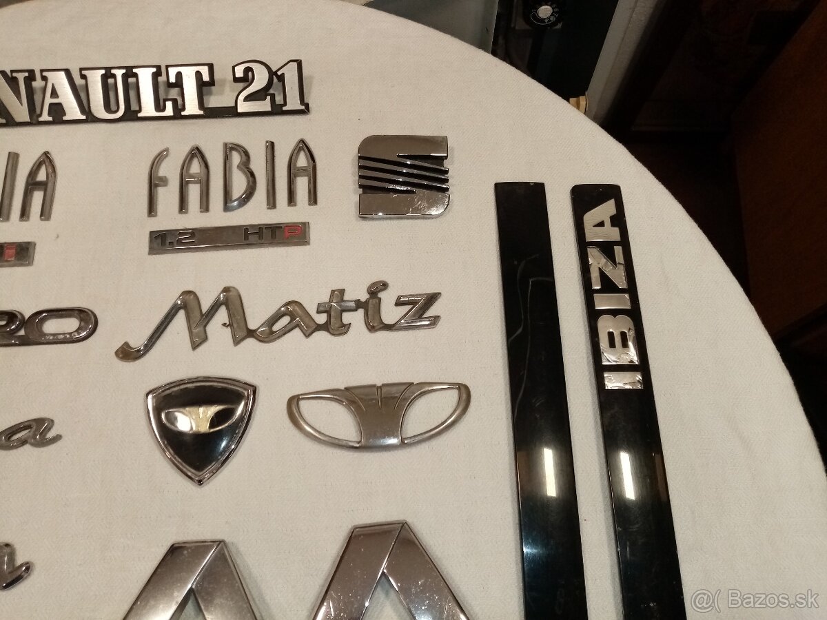 logo, znak Renault 21, Daewoo, Espero, a pod.... - 3