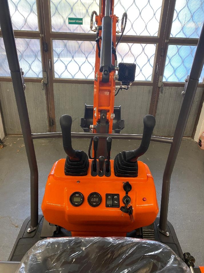 Minibager diesel 1,2T Kubota motor - 3