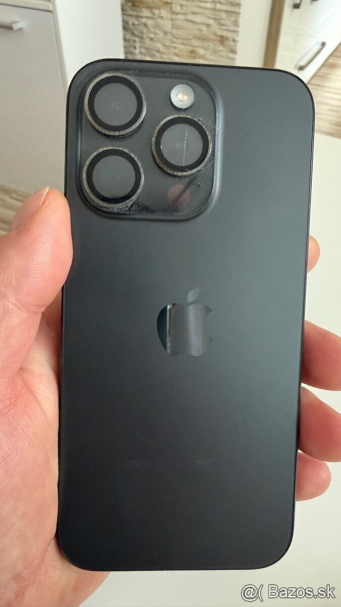 Predám iPhone 15 PRO 128 GB, zdravie batérie 90%, 2-ročný. - 3