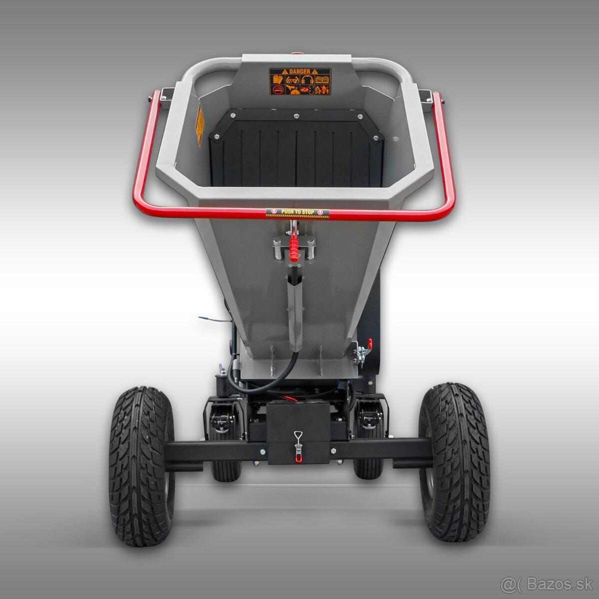 Jansen GTS-3000 drvič - štiepkovač konárov - 3