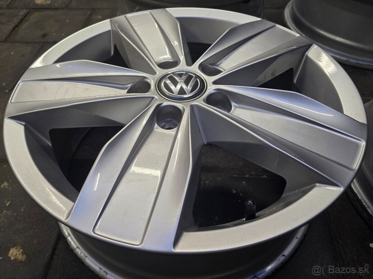 ORIGINÁL VW HLINÍKOVÉ DISKY 5x112 R16 - 3