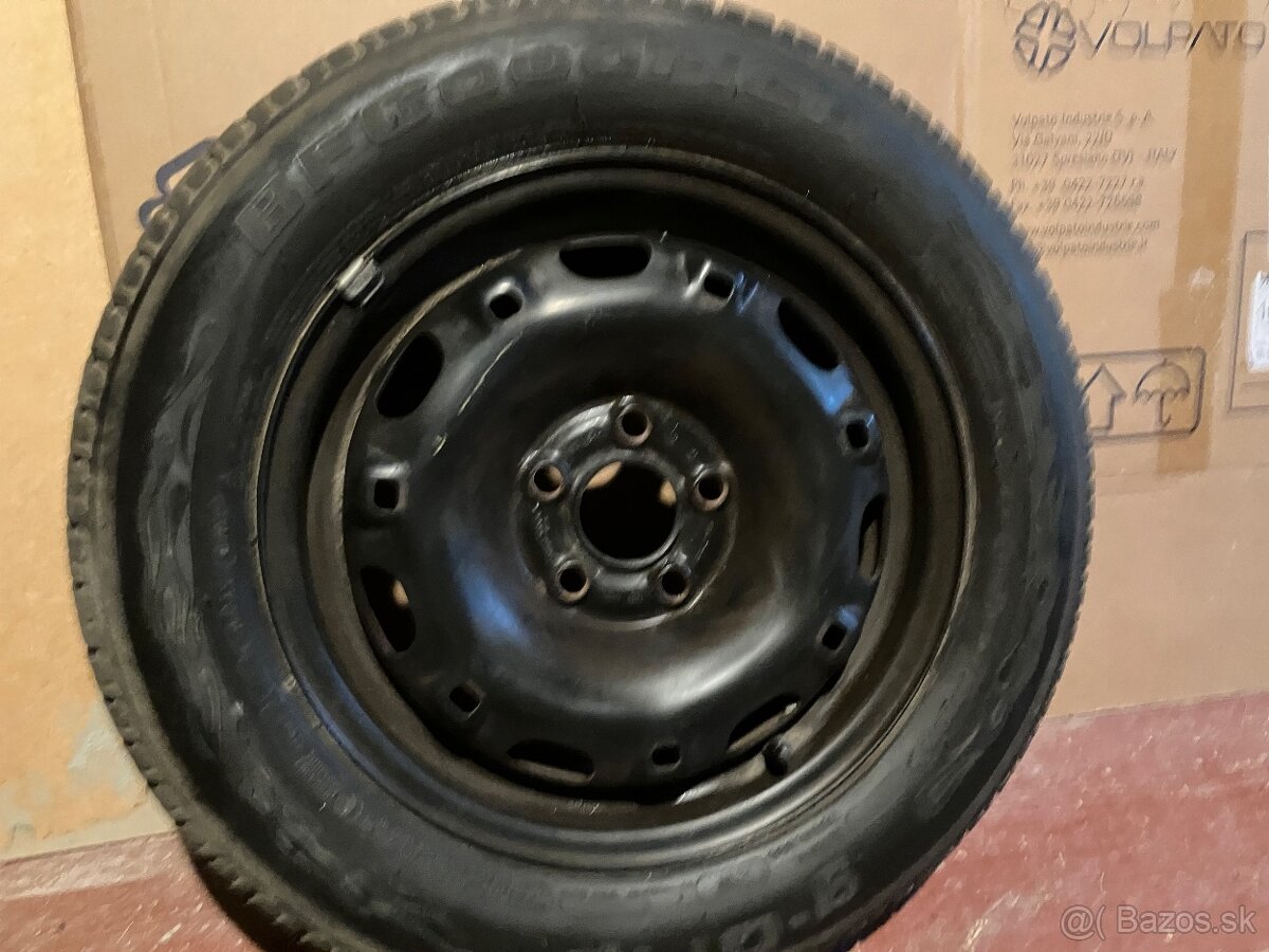 Disky+pneu škoda fábia 5x100 165/70 R14 - 3