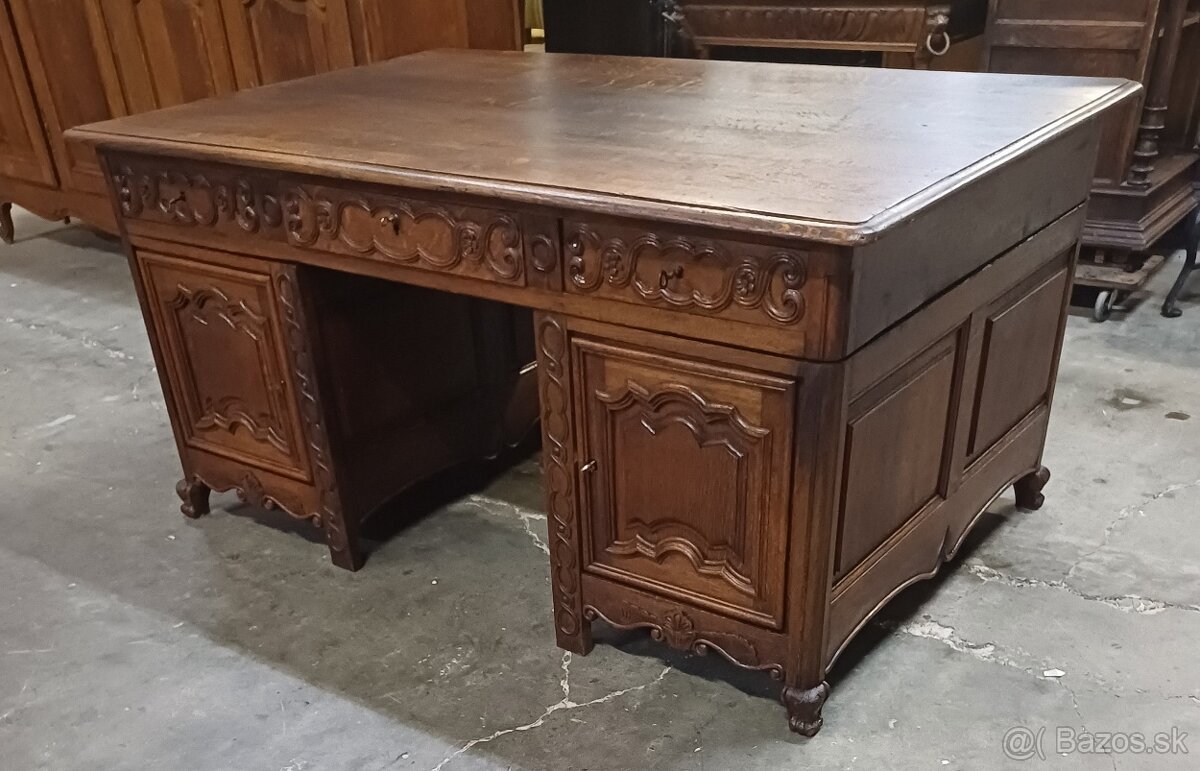 Starožitný pisací stôl - 3